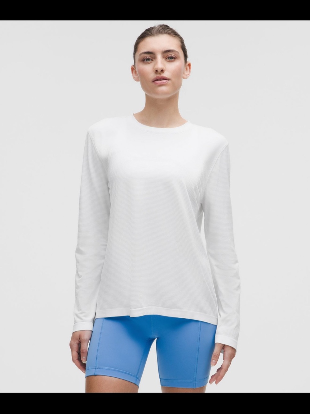 lululemon athletica Swiftly Relaxed Long-Sleeve Shirt in White